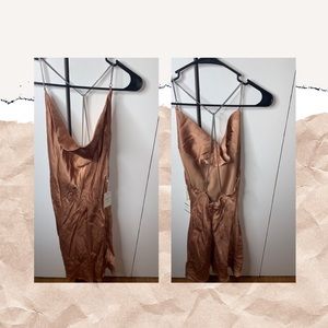Satin dress